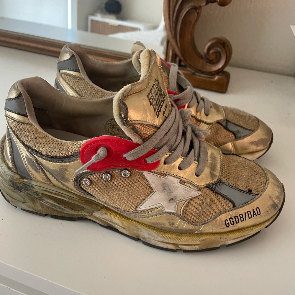 Authentic Golden Goose Dad Stars